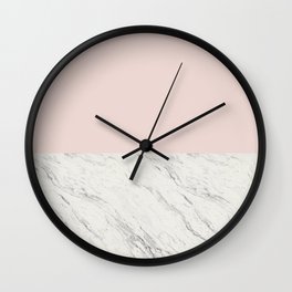Moon Marble Wall Clock