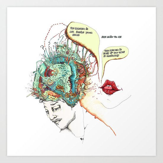 50 Ways to ... page 1 Art Print