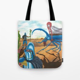 The escort of Inanna Tote Bag