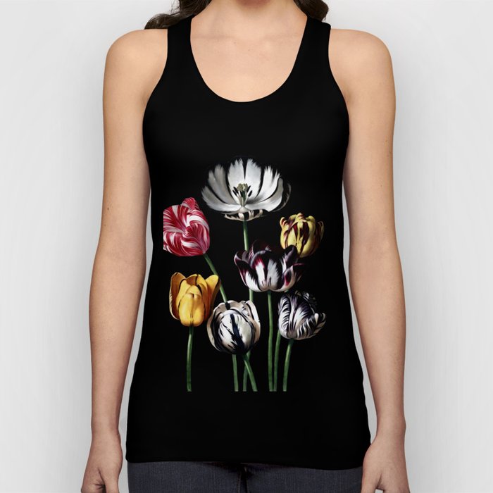 Vintage Tulips Tank Top