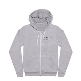The A Team Silhouettes Full Zip Hoodie