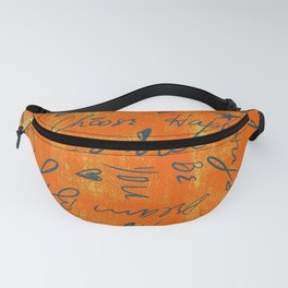 Happy Quotes Fanny Pack