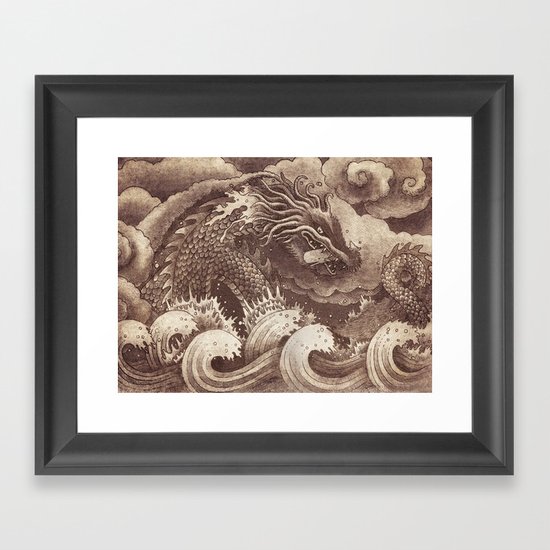Edge of the World Framed Art Print
