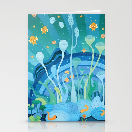 Under the Sea Stationery Cards