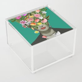 Frida Floral Acrylic Box