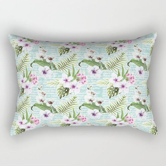 Tropical Summer #12 Rectangular Pillow