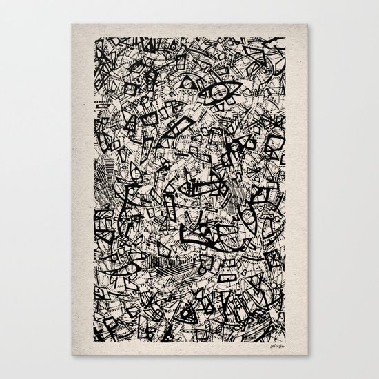 - newspaper - Canvas Print