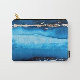 Deep Blue Carry-All Pouch