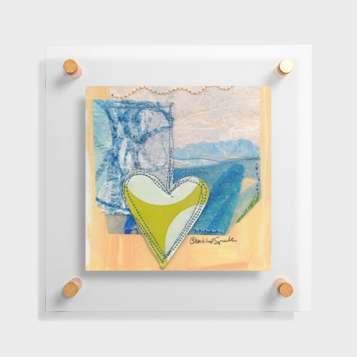 Layers of Love Floating Acrylic Print