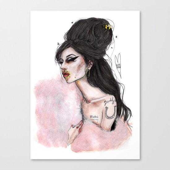 You sen't me flying amy W Canvas Print