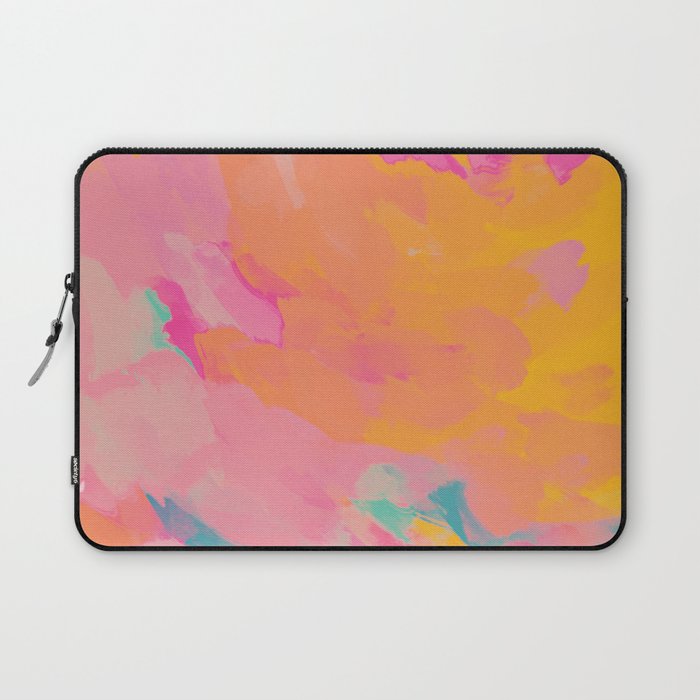 full color abstract sunset Laptop Sleeve