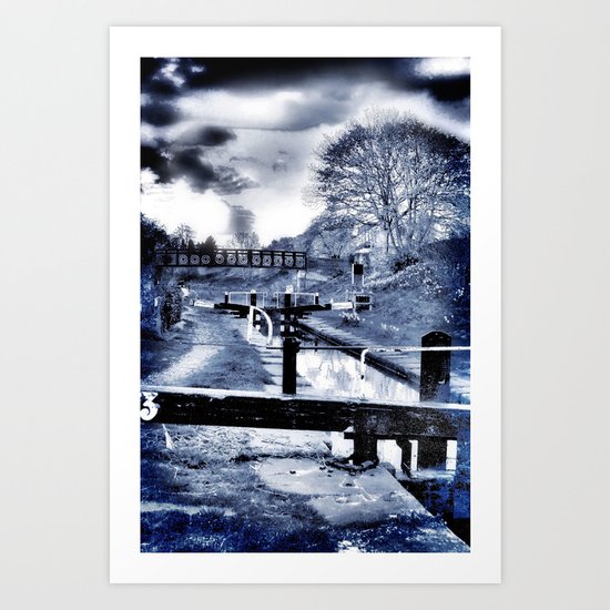 Canal Evenings Art Print