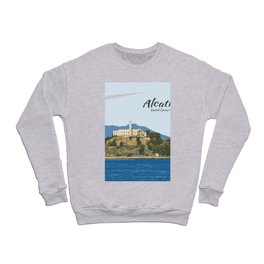 Alcatraz Island San Francisco United States Crewneck Sweatshirt