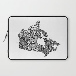Canada Mandala Map Laptop Sleeve
