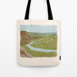 Chama River Sketch Tote Bag