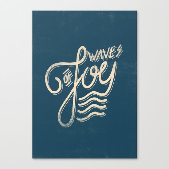 Waves of Joy Canvas Print