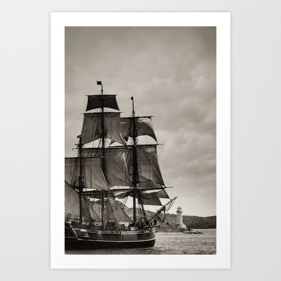 Atlantic Bound Art Print