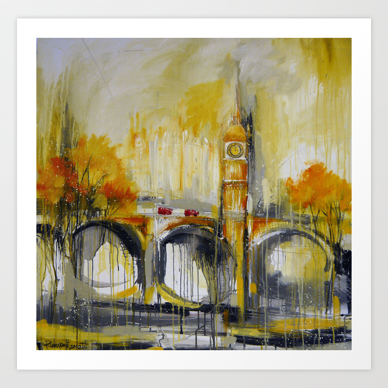 London Big Ben Westminster Bridge Art Print By Irinarumyantseva Society6 London Big Ben Westminster Bridge Art Print By Irinarumyantseva Society6