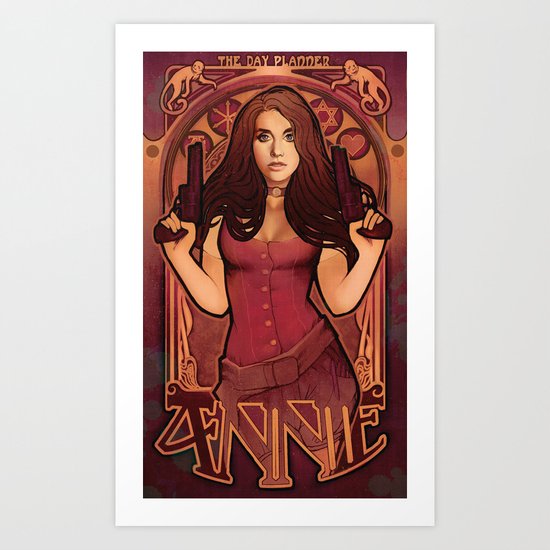 The Day Planner Art Print