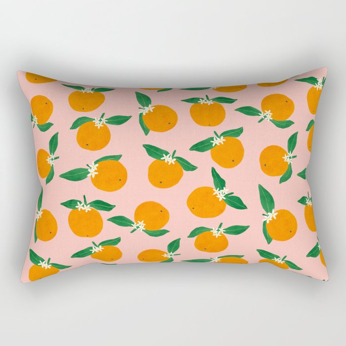 Oranges Rectangular Pillow