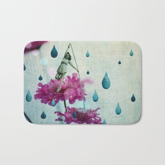 walk in the garden Bath Mat