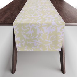 Lady Antique Yellow Table Runner