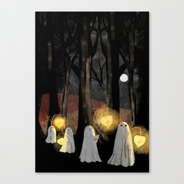 Ghost Parade Canvas Print