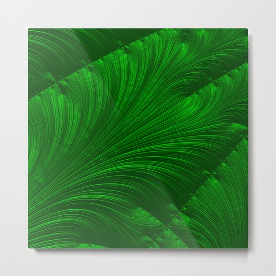 Renaissance Green Metal Print