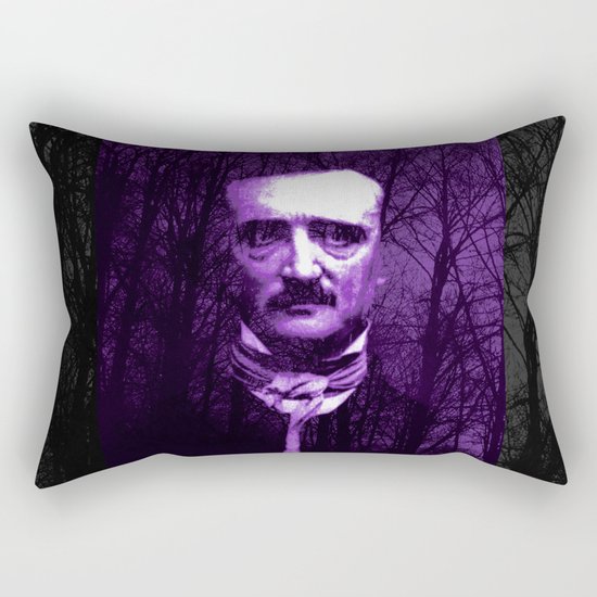 E. A. Poe Rectangular Pillow