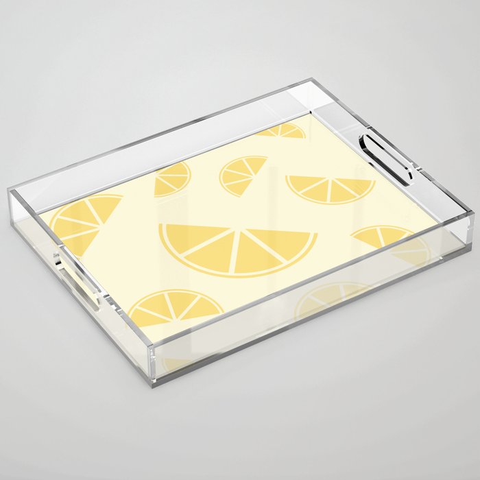 Fruity Lemon Splice Acrylic Tray