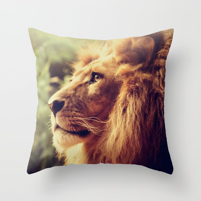 lion decorative pillow