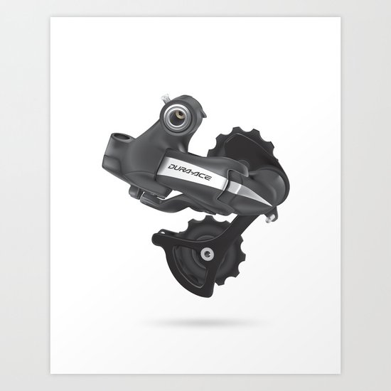 DuraAce Di2 Rear Derailleur Art Print