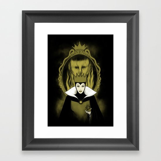 Evil Queen Framed Art Print