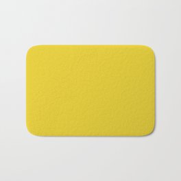 Lemon Gelato Yellow Bath Mat