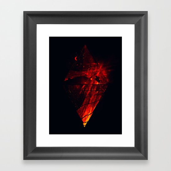 The Firestarter Framed Art Print