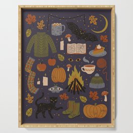 Autumn Nights Serving Tray