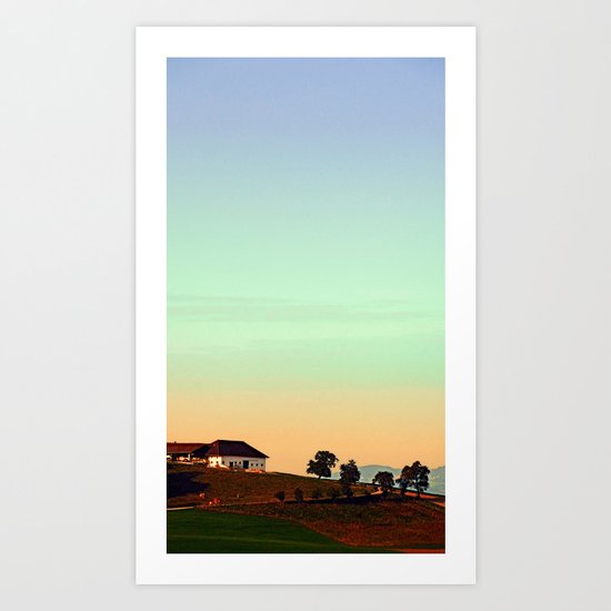 The silence of no lambs | landscape photography Art Print