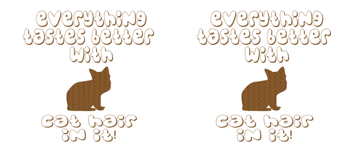 Everything Tastes Better With Cat Hair In It Coffee Mug By