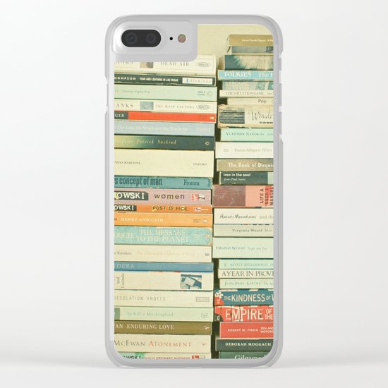 Bookworm Clear iPhone Case