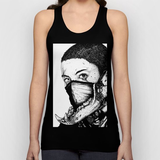 The Bear Unisex Tank Top