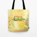 lemon tea Tote Bag by main | Society6