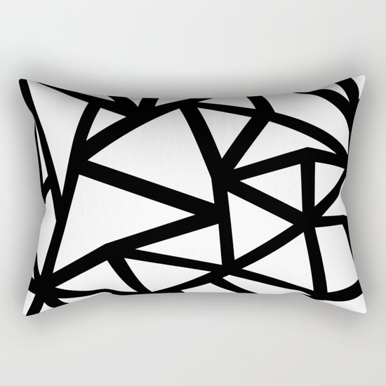 Ab Out Thicker B Rectangular Pillow