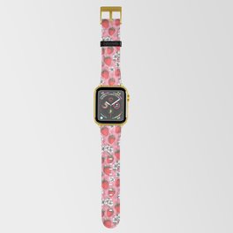 Strawberry Field Pink Apple Watch Band