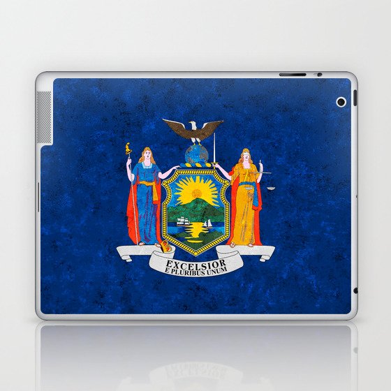 State flag of New York Laptop & iPad Skin