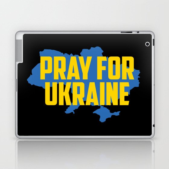 Pray For Ukraine Laptop & iPad Skin