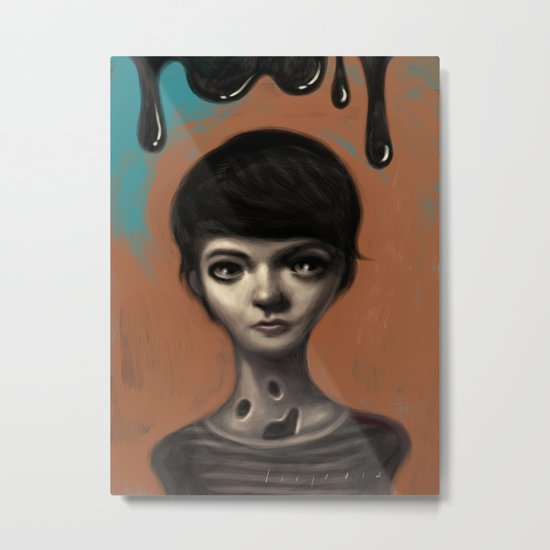 Where Is My Mind? Metal Print