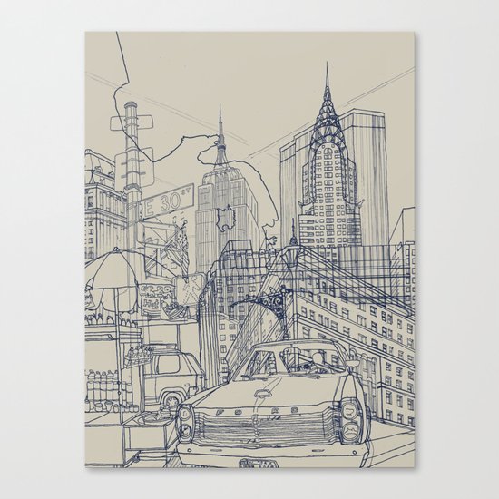 New York! Canvas Print