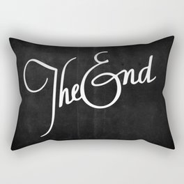 the end Rectangular Pillow