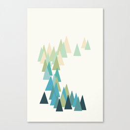 Frosty Forest Canvas Print