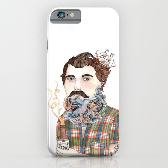 Flock of Beards iPhone & iPod Case